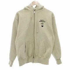 カオヨリナカミ　ジップアップ　パーカー　ベージュ punchbaby fullzip hoodie | kaoyorinakami