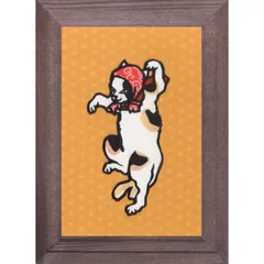 歌川国芳の猫 切り絵