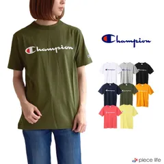 正規取扱店 Champion チャンピオン 半袖 Tシャツ ロゴプリント Sサイズ グレー ブラック ダークグリーン C3-P302