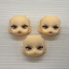 現状品　ねんどろいど 膝丸 フェイスパーツ　顔パーツ　「通常顔」「戦闘顔」「泣いてはないぞ顔」刀剣乱舞-ONLINE-　写真にあるもののみ　バラ売り不可