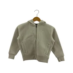 POLO RALPH LAUREN ポロ・ラルフローレン ボア ジップアップパーカー size6/ベージュ