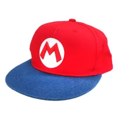 【中古】衣類 マリオ(つばデニム) キャップ 「スーパーマリオ」 ユニバーサル・スタジオ・ジャパン スーパーニンテンドーワールド限定