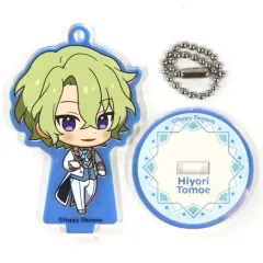 【中古】アクリルスタンド・アクリルパネル 巴日和 「あんさんぶるスターズ!! 追憶セレクション エレメント×animatecafe 描き起こしビジュアル オーロラアクリルスタンドコレクション」