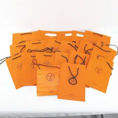 エルメス HERMES 19枚セット 紙袋 ショッパー ショップ袋 純正