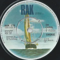 英7” Smokie Oh Carol RAK276 RAK /00080