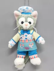 【中古】ぬいぐるみ ジェラトーニ ぬいぐるみバッジ 「ダッフィー＆フレンズのハートウォーミング・デイズ」 東京ディズニーシー限定