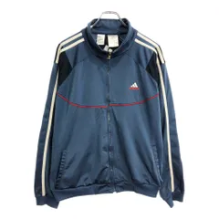 00年代 adidas アディダス トラックジャケット スポーツ ネイビー(メンズ L)中古 古着 U6136