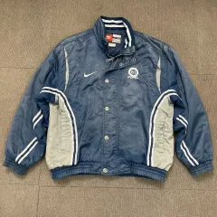 90s NIKE ナイキ ヴィンテージ 朴 賛浩（パク・チャンホ）スタジアム キルティングジャケット m