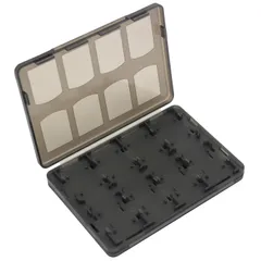 【人気商品】収納ボックス OSTENT 18in1 ゲームメモリーカードケース Sony PSVita PSV用 (Black)