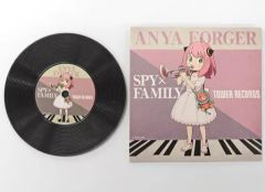 [Used] Mug/Teacup Anya Forger "SPY×FAMILY×TOWER RECORDS Trading Record Coaster"