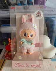 New POP MART MOKOKO Sweetheart Labubu Plush Doll Pendant