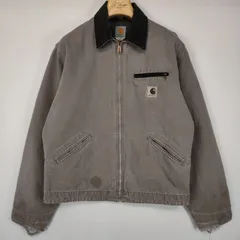 Carhartt ダークグレー ジャケット デトロイト ダッグ