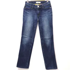 日本製◎(^w^)b LEVI’S リーバイス F4522 デニムパンツ ストレートブーツカット ジーンズ ジーパン Gパン ボトムス ストレッチ 細身 綺麗め カジュアル アウトドア 普段着 デイリー オールシーズン インディゴ レディース サイズW27