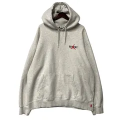 【新品✨️】シュプリーム x ジョーダン フーディー \"アッシュ グレー\" Supreme x Jordan Hooded Sweatshirt 
