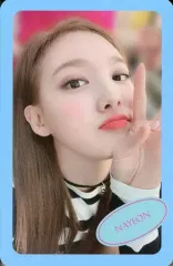 【中古】コレクションカード(女性) TWICE/ナヨン/右下名前・水色/CD「FANCY YOU」付属フォトカード