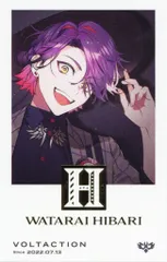 ANYCOLOR株式会社 にじさんじ VOLTACTION Half Anniversary 渡会雲雀/チェキ風カード レア