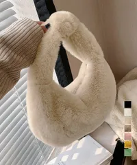 エコファーバッグ ワンハンドルバッグ秋冬