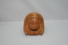 【仏具】本楠木魚 渦付 4号【送料込み】