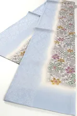 ofa2662 西陣織 弥栄織物 双図 染め 袋帯 自由自在 お仕立て付き ２～３週間で発送