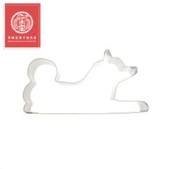 手作りクッキー型 伏せ 柴犬 馬嶋屋スタッフの手作り品