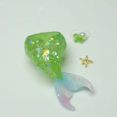 キラキラ人魚　SSサイズ　グリーン　ヒトデ