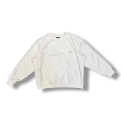 Needles STUDIOUS別注 Lame Crew Neck Shirt ラメクルーネックシャツ スウェット トレーナー ニードルス ニードルズ OT1545 ホワイト XL 378A1のサムネイル