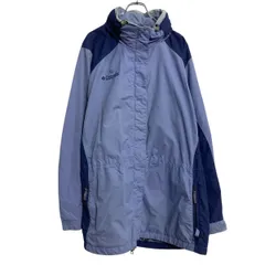 Columbia マウンテンジャケット コロンビア レディース XL~ ライトブルー 撥水 フルジップ 古着卸 アメリカ仕入 a701-6174