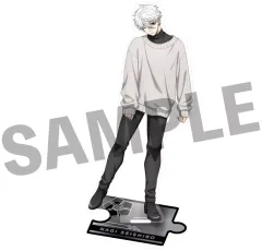 【中古】アクリルスタンド・アクリルパネル 凪誠士郎(私服ver.) 描き下ろし アクリルスタンド vol.2 「ブルーロック×ROUND1」