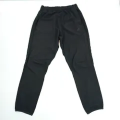 addidas エアロレディ スリーストライプス ジャージパンツ ブラック L