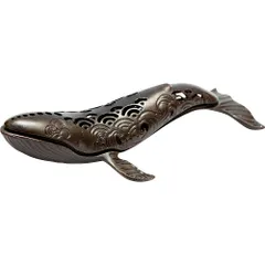 DANNY LIB クジラの小物入れ 小物ケース おしゃれでレトロな置物 メンズ 金属製 インテリア雑貨 室内オブジェ