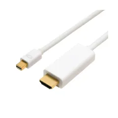 2024年最新】ミヨシ 3m［Mini DisplayPort ⇔ HDMI］4K対応ケーブル