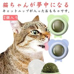 猫おもちゃ ボール 2個入り キャットニップ ボール 薄荷ボール ミントボール 猫用おもちゃ ごろごろ 回転 舐める 歯のクリーニング ?むおもちゃ 猫じゃらし 一人遊び ストレス解消 猫のおもちゃ #sam1702