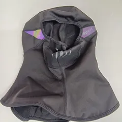 ネックウォーマー ネックガード フェイスマスク 冬 防寒 息苦しくない ストレッチ性 調節コードつき フェイスカバー 柔らかい 暖かい  厚手 防寒 防風 保温 伸縮性 ライト付き 多機能 自転車 バイク 釣り 登山 スキー 黒 ブラック(A-141,ウ-3)