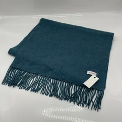 KO3314□ギラロッシュ Guy Laroche マフラー ストール グリーン系 フリンジのサムネイル