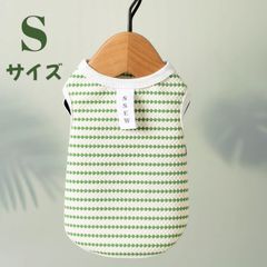 2025 新品　ワンちゃん ストライプ　夏用　日焼け防止　涼しい　グリーン