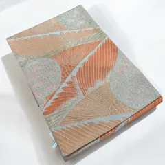 ピンクベース×金糸鶴模様　名古屋帯　【B】