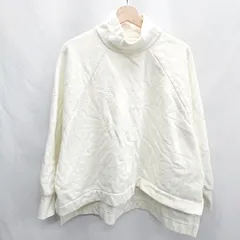 ◇ ⊇ SHIPS any シップス エニィ ハイネック　長袖 トレーナー スウェット サイズ表記なし アイボリー レディース E  【1412090041808】のサムネイル