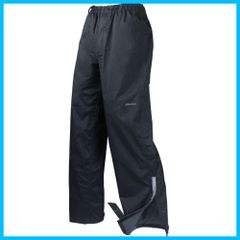 【人気商品】裾ファスナー付 男女兼用 レインパンツ SS-XXL メンズ ストレッチ レディース 透湿防水 レインウェア ST-702 AETONYX ブラック