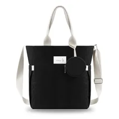 【迅速発送】BELICOO トートバッグ ショルダーバッグ キャンバスバッグ マザーズバッグ 帆布 大容量 軽量 通勤 通学 肩掛け 斜め掛け レディースメンズ ツールバッグ ランチバッグ ハンドバッグ ママバッグ 仕切り ビジネスバッグ おしゃれ 厚手 頑丈