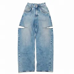 23SS メゾンマルジェラ 1 Maison Margiela 1 5 Pocket Denim Pants デニム ジーンズパンツ ロング ストレート ジップフライ 36 ライトブルー S51LA0051/4 レディース