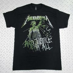 オフィシャル バンドTシャツ メタリカ METALLICA Justice Vintage ブラック 黒
