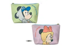 スモ 【送料無料】【ディズニーキャラクター】舟形ポーチ【ストリートスタイル】【ミッキーマウスとミニーマウス】【ディズニー】【映画】【ポーチ】【ケース】【小物入れ】【収納】【メイク】【化粧】【コスメ】【雑貨】【グッズ】【かわいい】