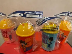 ドラゴンボール　DAIMA　蓋付きコップ　4種類セットのサムネイル