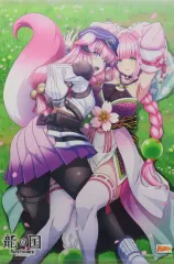 【中古】タペストリー [単品] ひな＆うららか 描き下ろしB2タペストリー 「Switch/Switch2ソフト 龍の国 ルーンファクトリー WonderGOO限定セット」 同梱特典