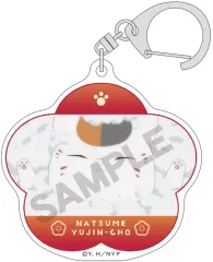 【中古】キーホルダー E.ニャンコ先生 「夏目友人帳 トレーディングアクリルキーホルダー」