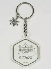 【中古】雑貨 エスクプス アクリルキーホルダー 「SEVENTEEN CAFE 2022 ～WINTER CAMPING～」