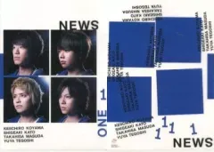 【中古】クリアファイル(男性アイドル) NEWS A4クリアファイル 「CD ONE -for the win- 初回盤A」 先着購入特典