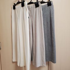 期間限定タイムsale‼️★BLUE FRONCE ★定価17380円★ワイドパンツ ★コーデュロイ　S～L　4色　ストレッチ　綿　自宅洗濯OK