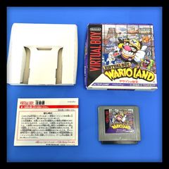 ワリオランド　アワゾンの秘宝　バーチャルボーイ　マリオ　任天堂　レトロゲーム