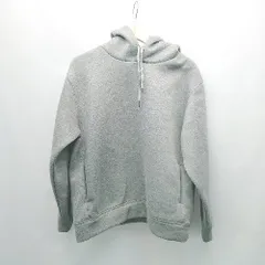 ◇ SHIPS シップス シンプル フーディー 無地 カジュアル きれいめ 長袖 パーカー サイズL グレー レディース E 【1307210007287】